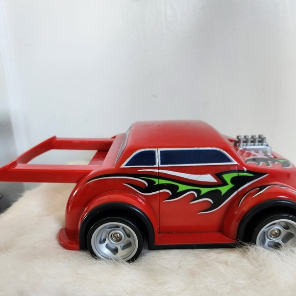 2003 Phat Boyz Car Carrying Case - Red Storage Organizer for Toy Cars - Rare - Picture 4 of 10